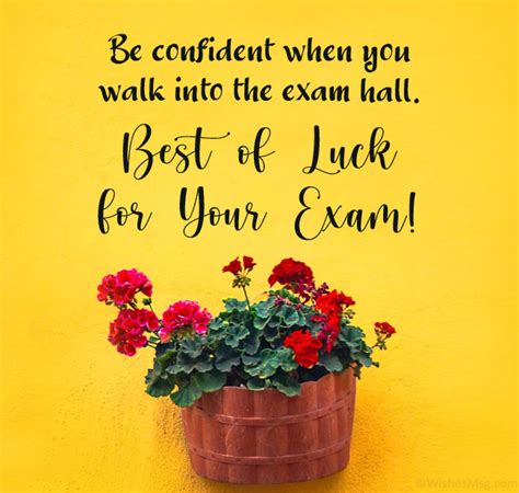exam success wishes and prayers